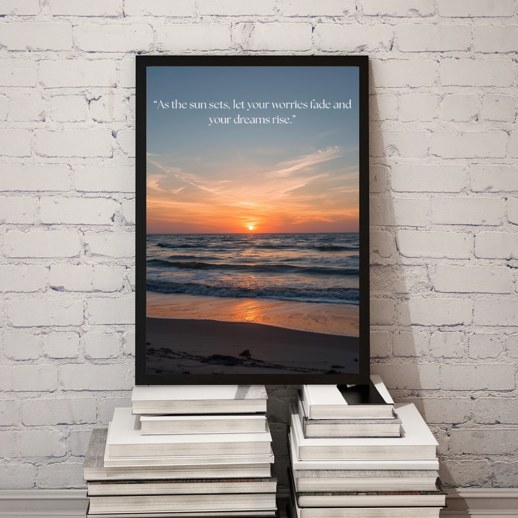 As The Sun Sets - Digital Artwork