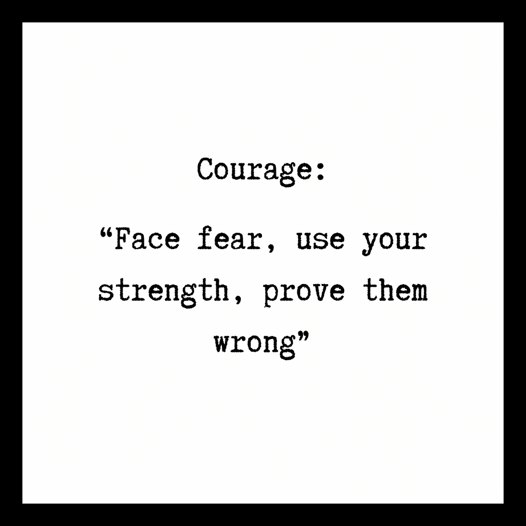 Minimalist Mindset Trio – Resilience, Courage & Individuality Quote Posters (3x A3 Digital PDF Bundle)